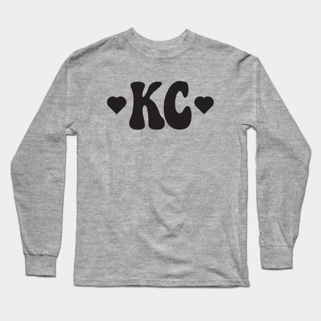 Groovy KC Long Sleeve T-Shirt by eighttwentythreetees